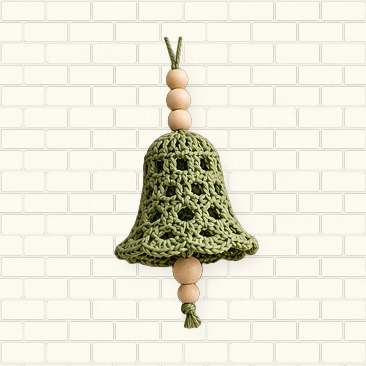 Crochet Christmas Bell Ornament – Free Lace Pattern – photo 7