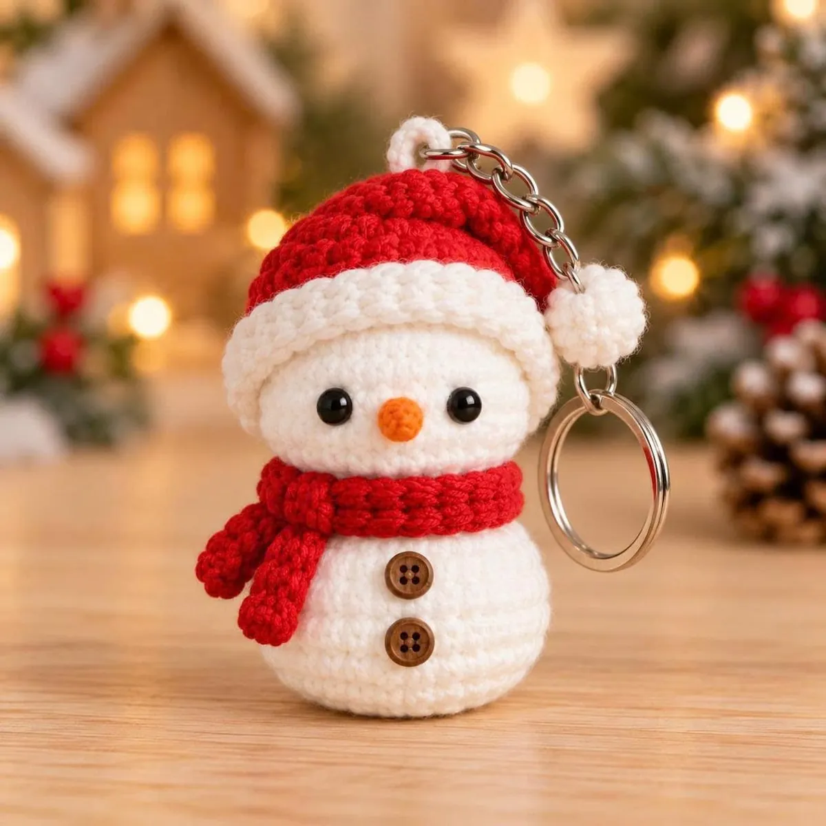 Mini Crochet Snowman Pattern – Amigurumi with 18 Hats – photo 3