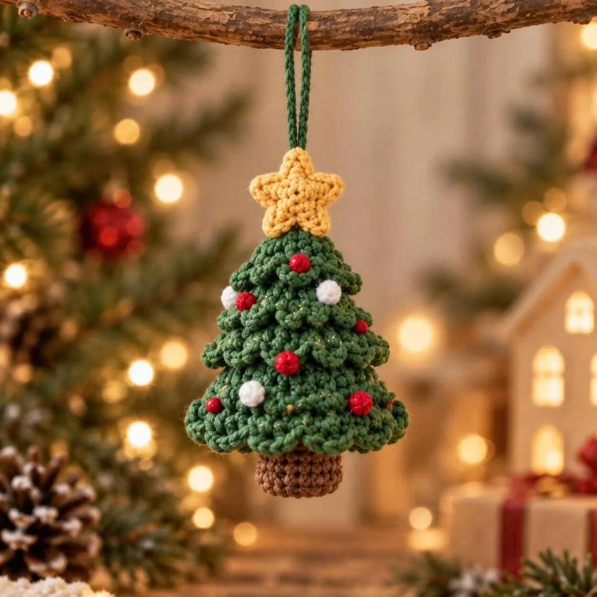 Crochet Christmas Ornament Set – 10 Amigurumi Patterns – photo 6