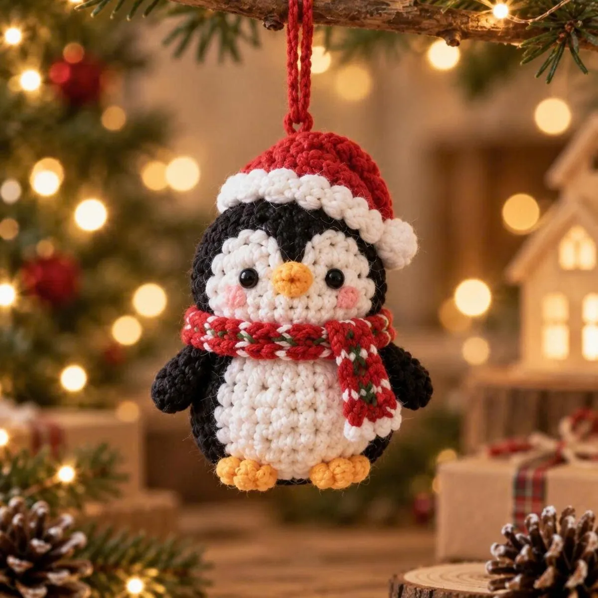 Crochet Christmas Ornament Set – 10 Amigurumi Patterns – photo 7