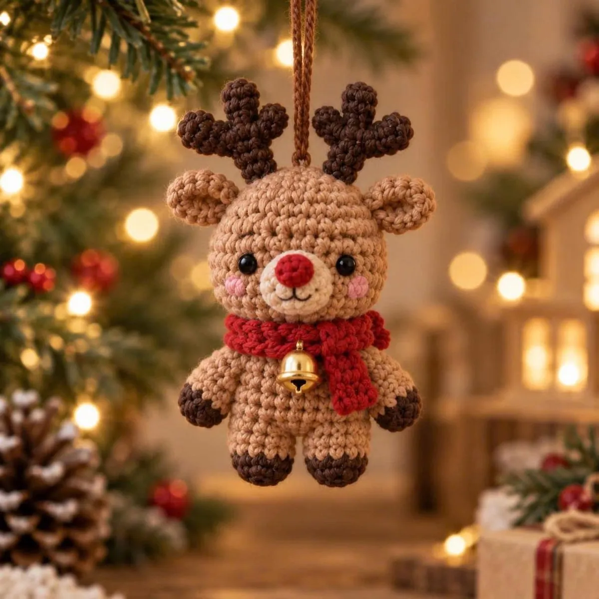 Crochet Christmas Ornament Set – 10 Amigurumi Patterns – photo 5