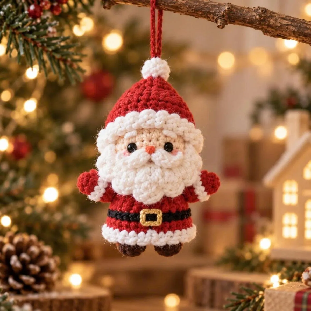 Crochet Christmas Ornament Set – 10 Amigurumi Patterns – photo 2