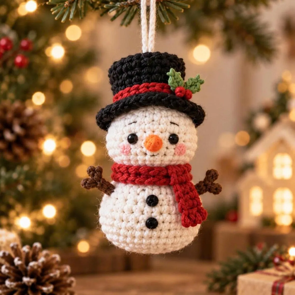 Crochet Christmas Ornament Set – 10 Amigurumi Patterns – photo 3